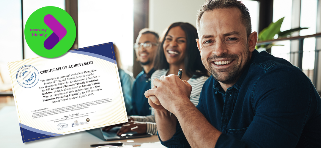 Recovery Friendly Workplace Leads the Nation in Developing an Evidence-Based Model Through Participation in NH&rsquo;s Service to Science Program