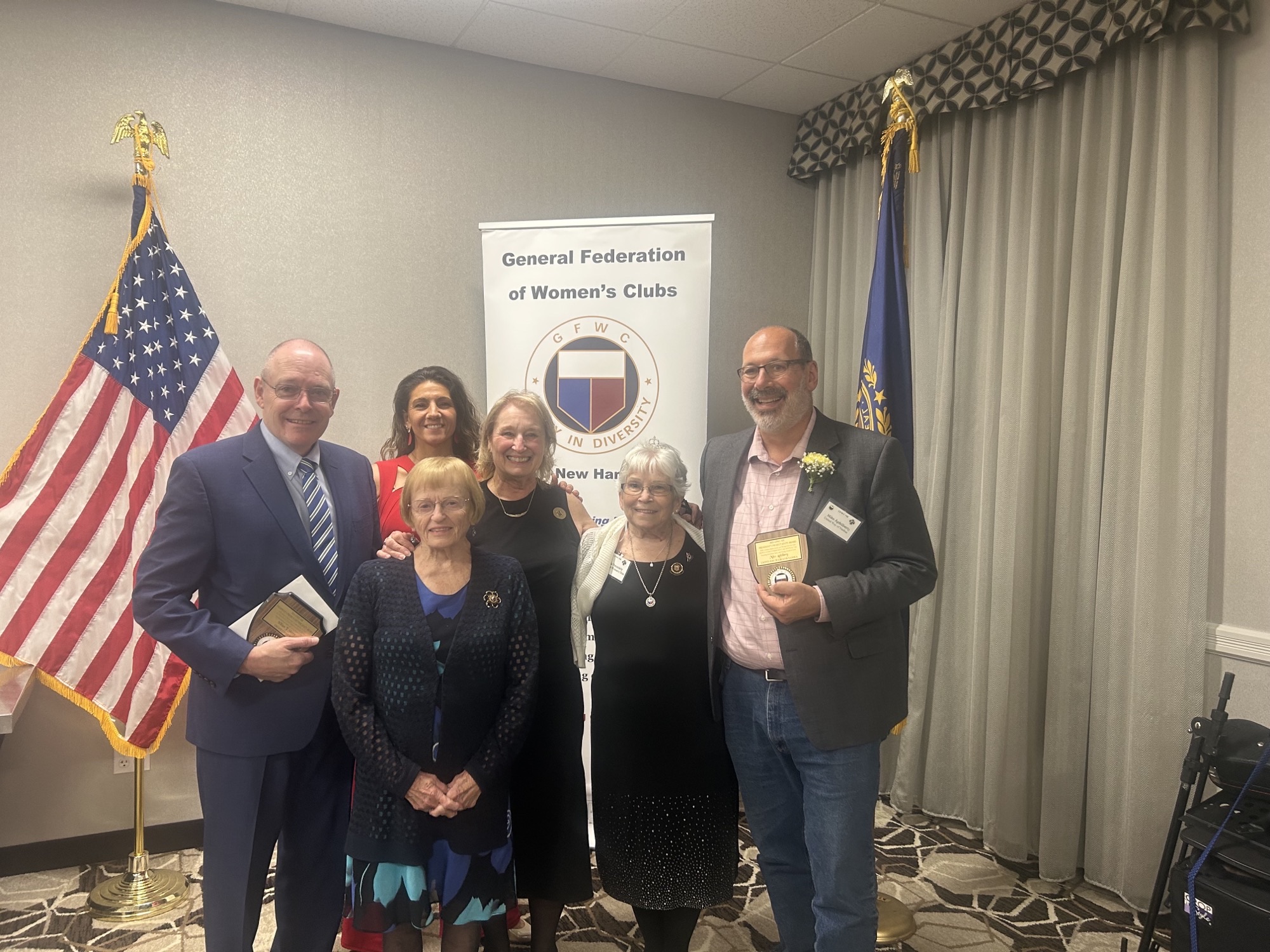 Bill Sherry Honored by the General Federation of Women’s Clubs NH